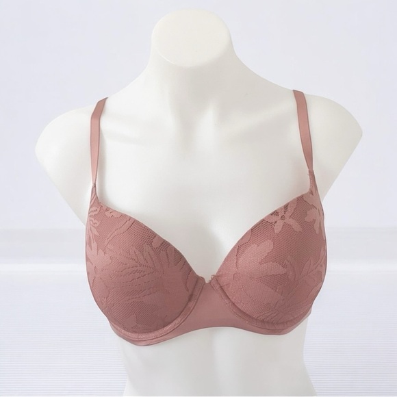 aerie Other - AERIE Real Sunnie Demi Push Up Wireless Bra Size 32F